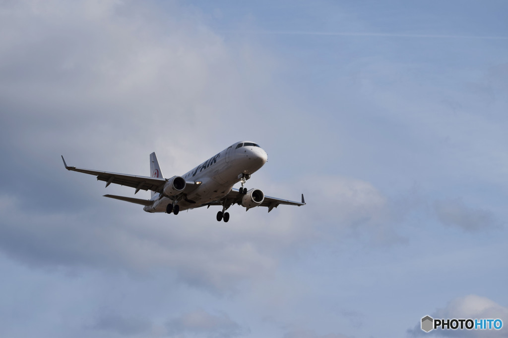 Even though the sky looks so round