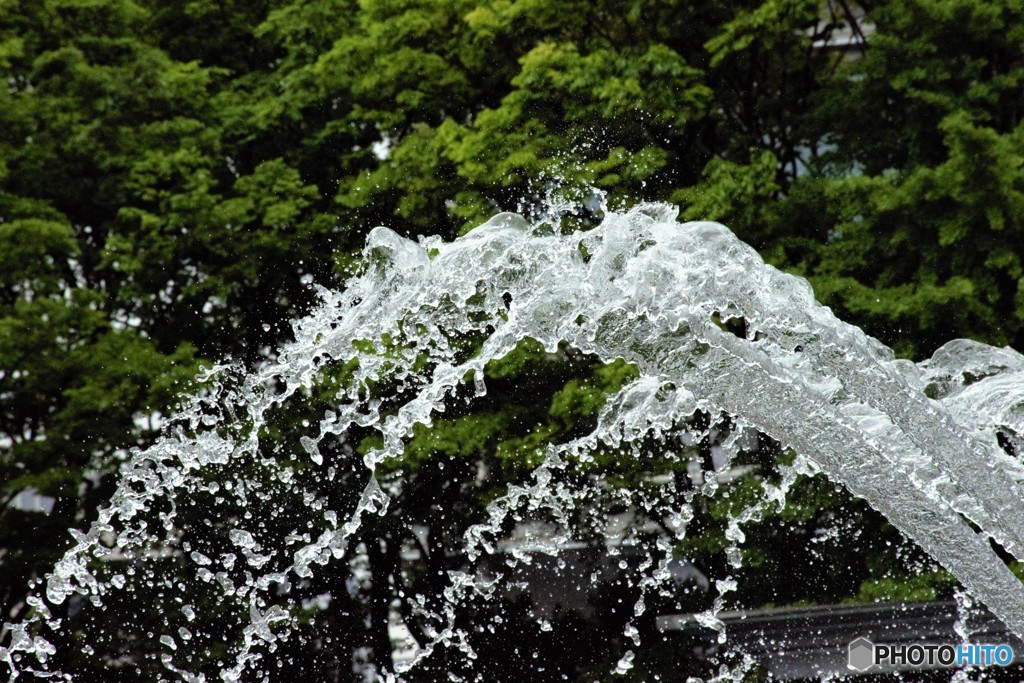 冷水の手（右）