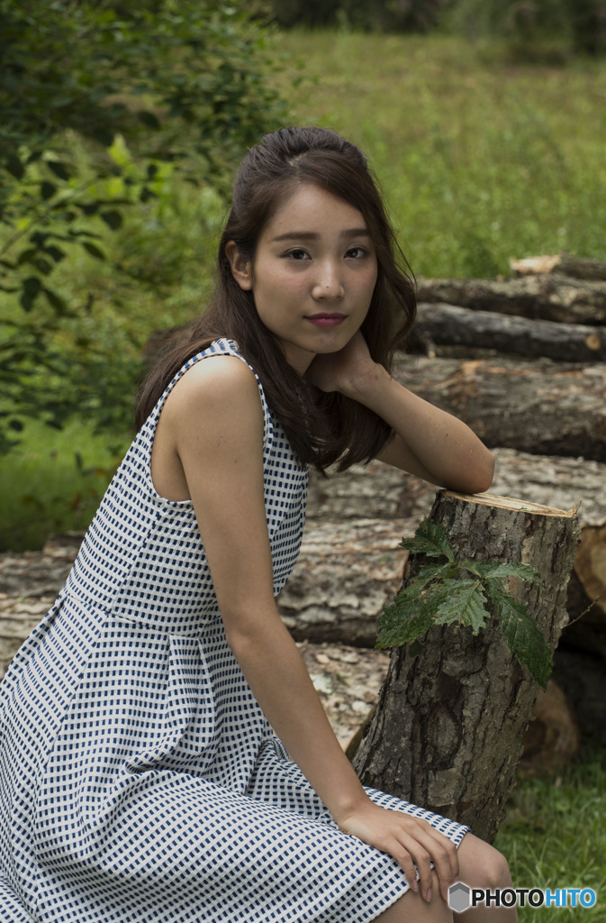 笑ってしばらくじっとして【自然に撮るから】