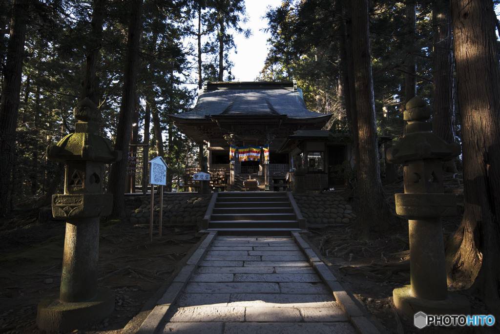 弁慶が祀られているお堂