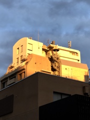 街中のアーベントロート