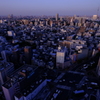 夕暮れの街