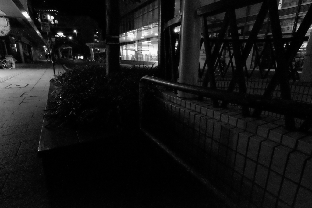 深夜の街