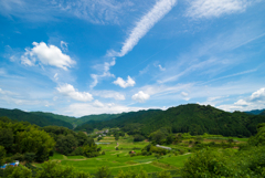 明日香村にある稲淵の棚田