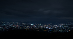 若草山から見た夜景