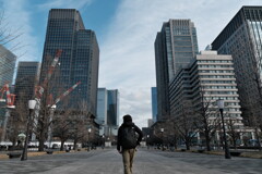 大晦日の行幸通り