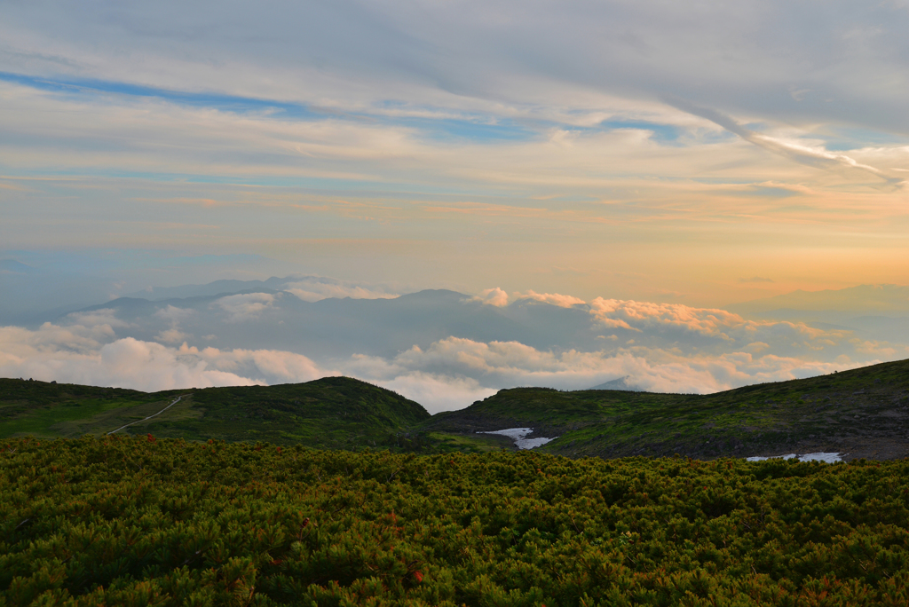 室堂　夕景