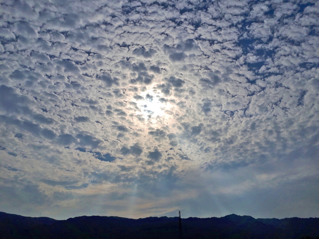 今日の空