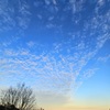 今朝の空 －十三峠－