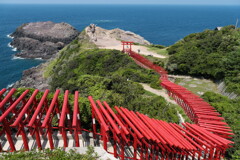 心落ち着く朱の道