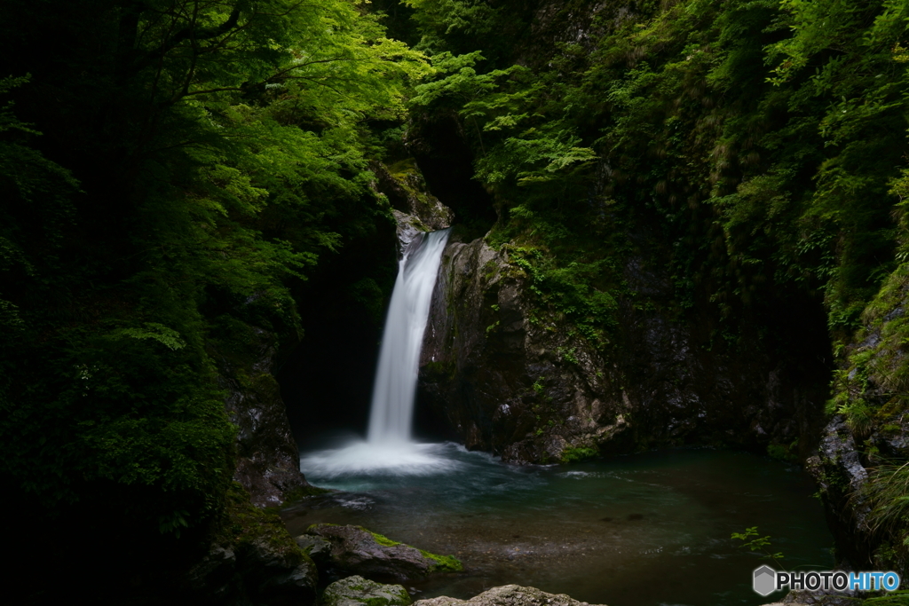 大釜の滝②