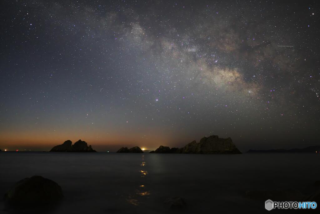 いつもの海の天の川