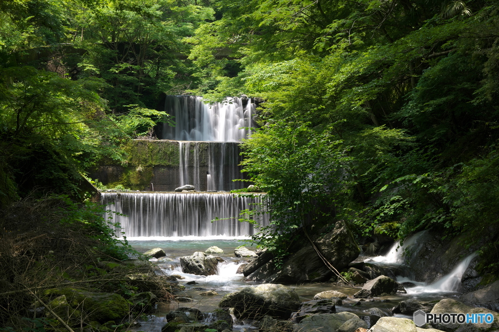 三ツ木滝下流