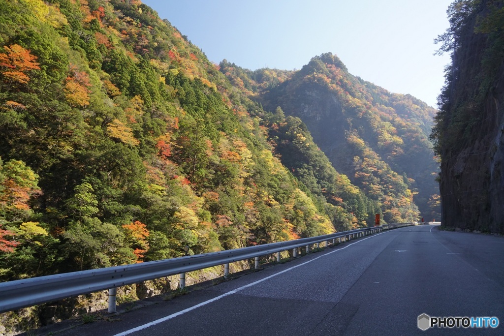 滝撮りの帰り道