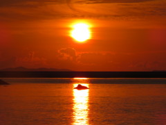 夕日２