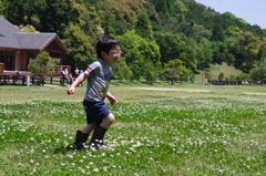 西の久保公園にて