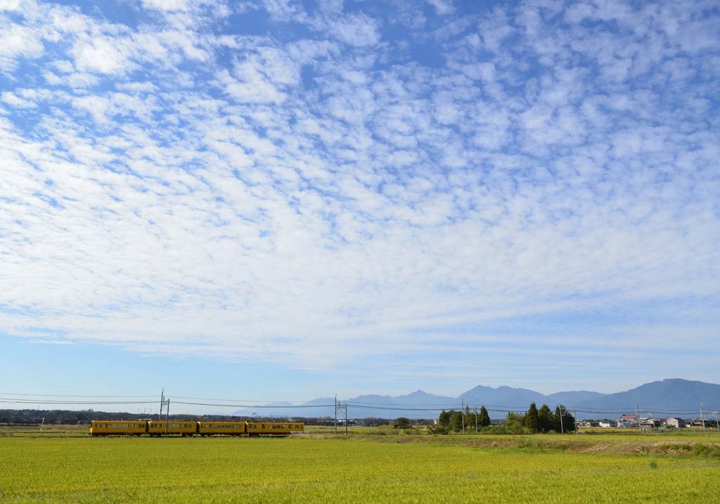 空はすっかり秋の空