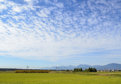 空はすっかり秋の空