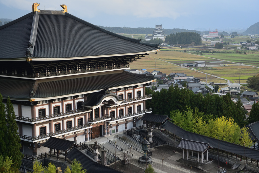 越前大仏　大仏殿