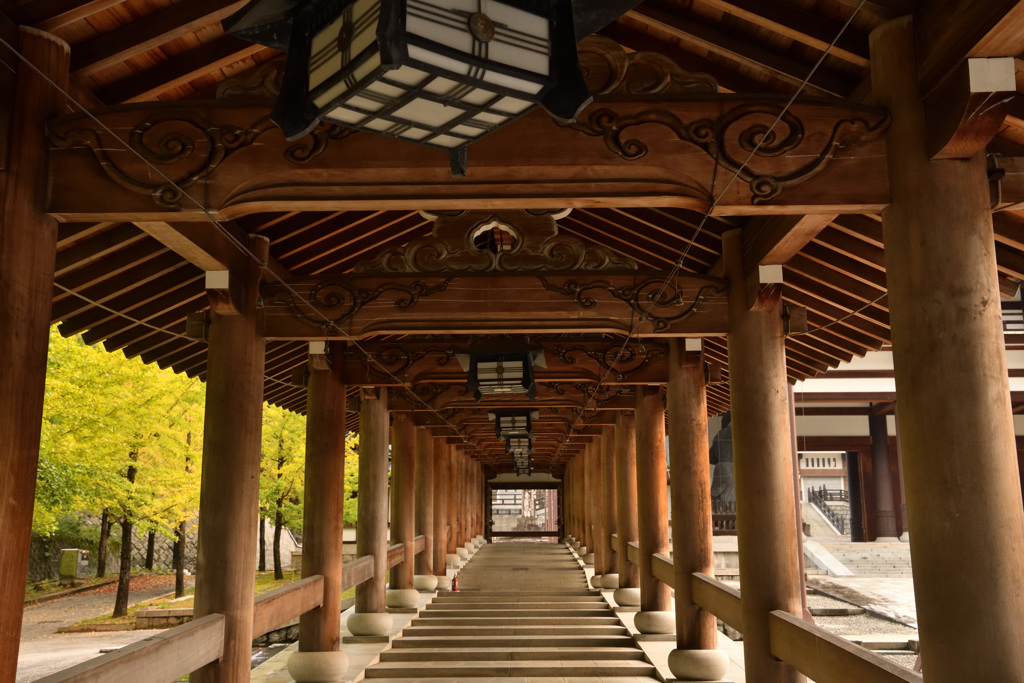 大師山清大寺廻廊