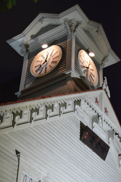 札幌　夜の時計台