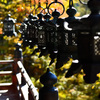 談山神社拝殿　吊り灯籠
