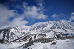 立山雄山・大汝山・富士の折立