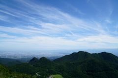榛名富士山頂から