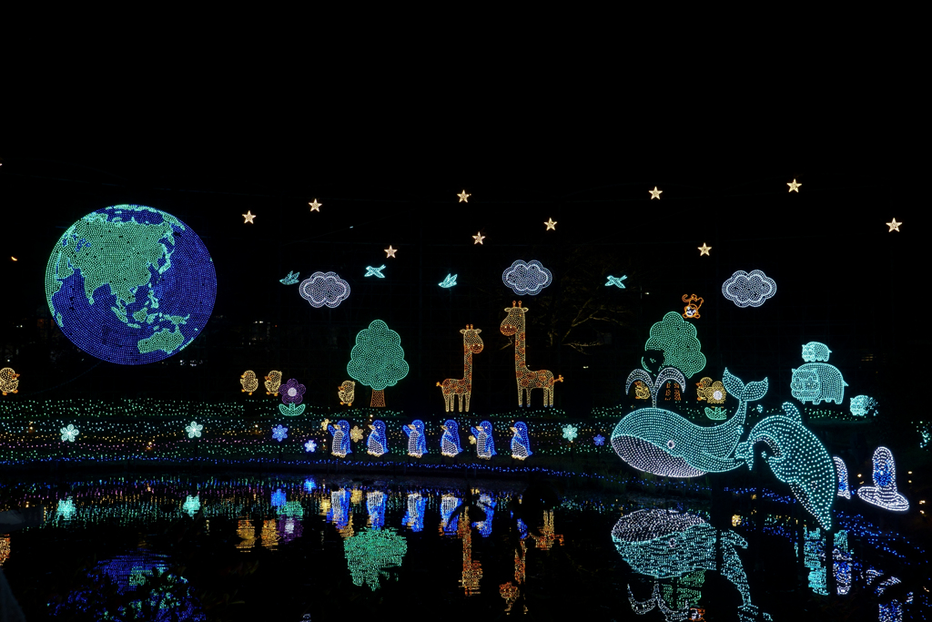 あしかがフラワーパーク イルミネーション 2018