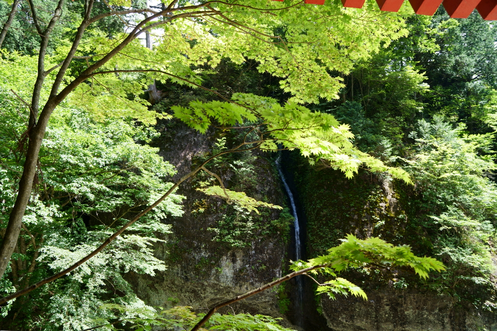 榛名神社 瓶子の滝