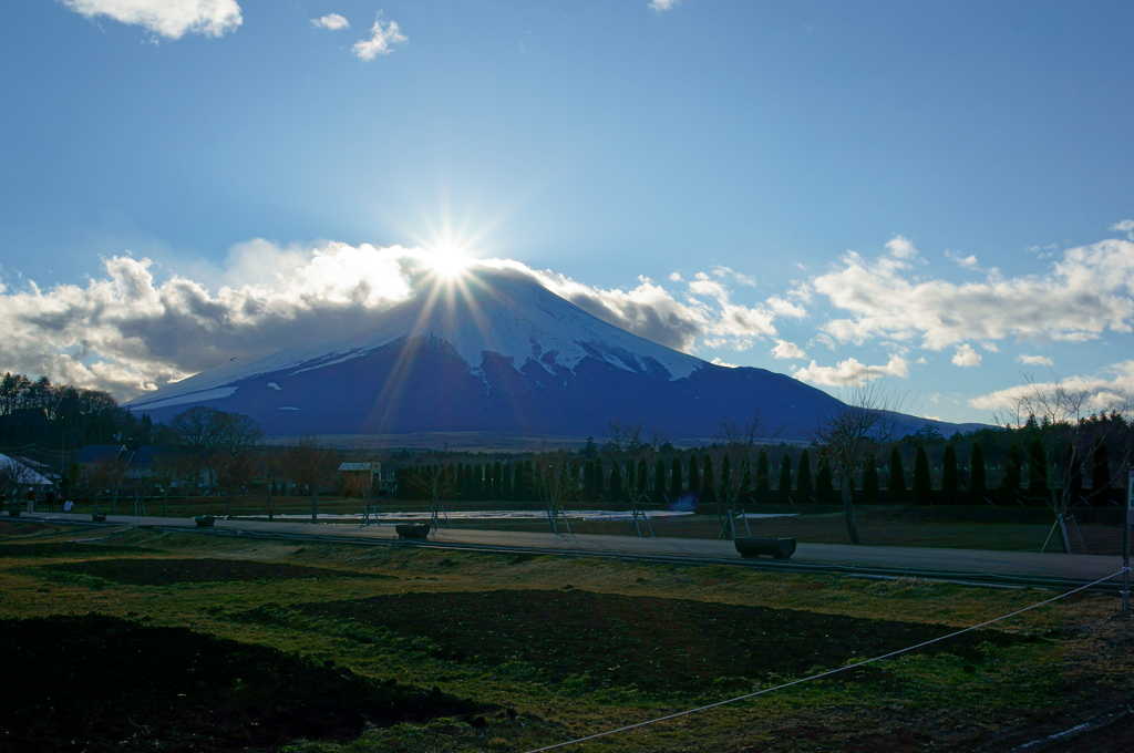 ダイヤモンド富士
