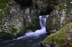 岡山県鏡野　白賀渓谷