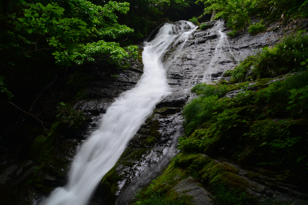 岡山県新庄村　野土路五段瀧　２０１７