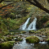 岡山県　鏡野の滝