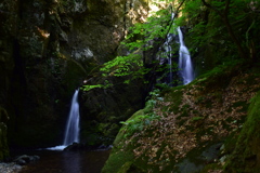 岡山県　真庭　山乗渓不動瀧