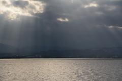 奥びわ湖　冬の風景