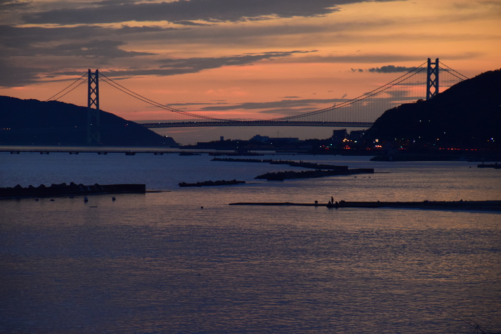 関西の絶景　須磨海岸