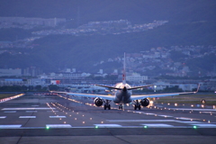 伊丹空港サンセット