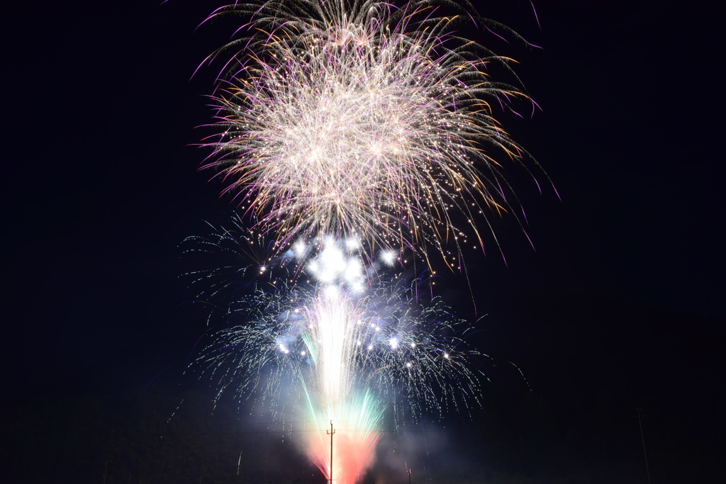 ０１８朝来市山東夏祭り花火大会