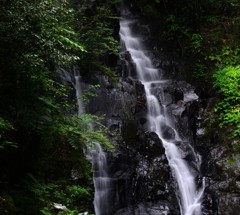 岡山県美作市　千早の滝