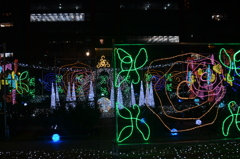 大阪府　中之島公園   夜景