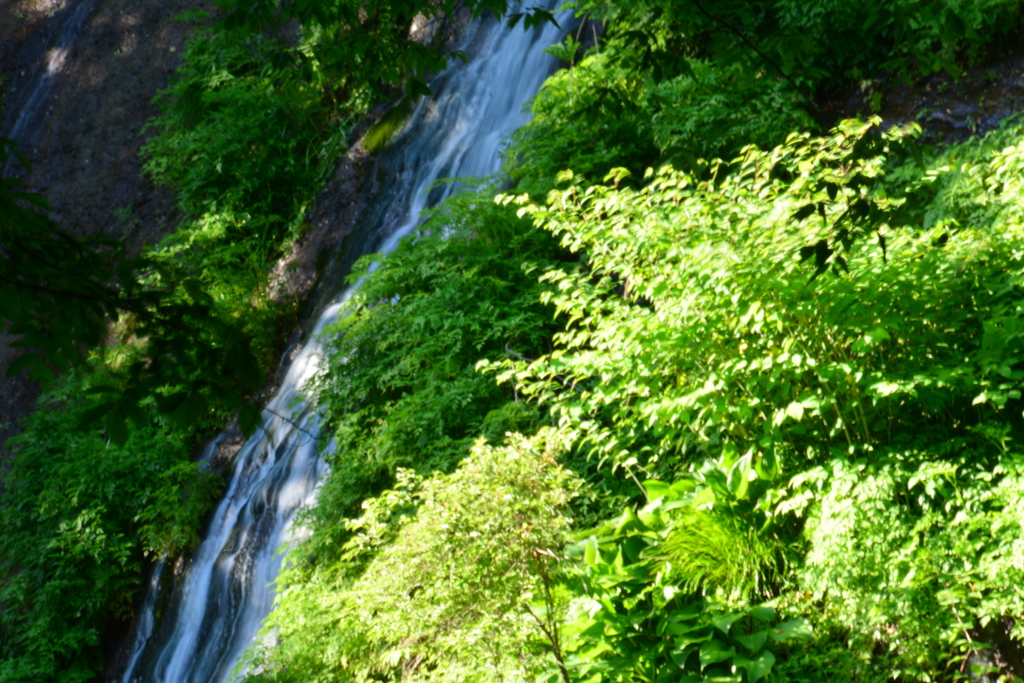 日本の瀧百選　鳥取県　雨瀧