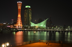 兵庫県　神戸港　夜景