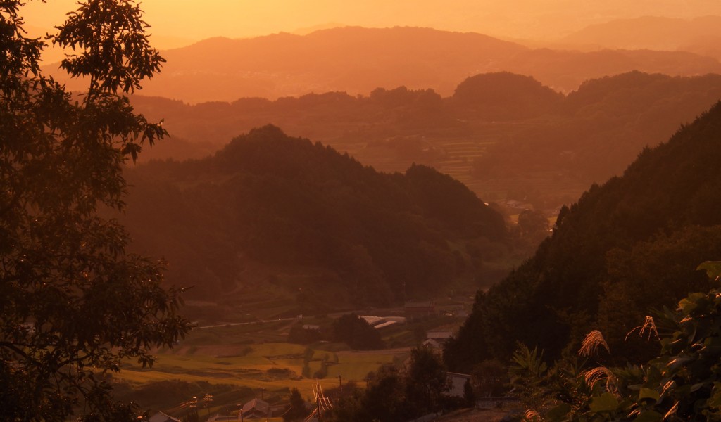 奈良県　明日香の秋