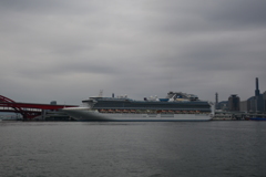 サファイア　プリンセス丸　神戸港