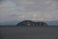 奥びわ湖　冬の風景
