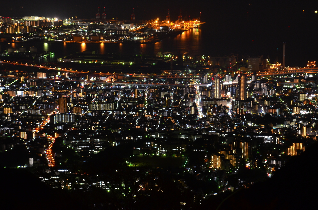 六甲山からの夜景