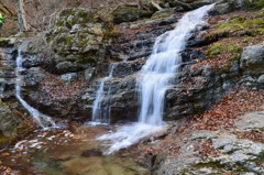 三重県飯高村　木梶渓谷　キワラの滝