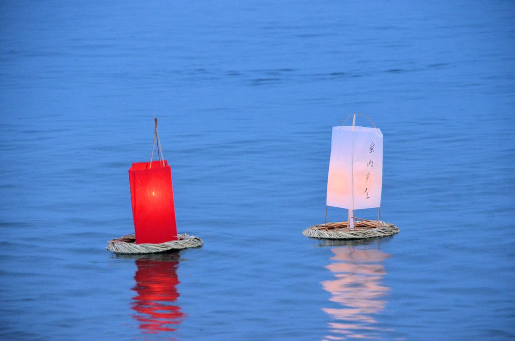 宮津燈篭流し