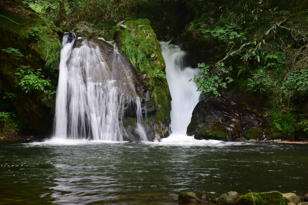 岡山県　新庄村　新庄不動瀧女瀧２０１７